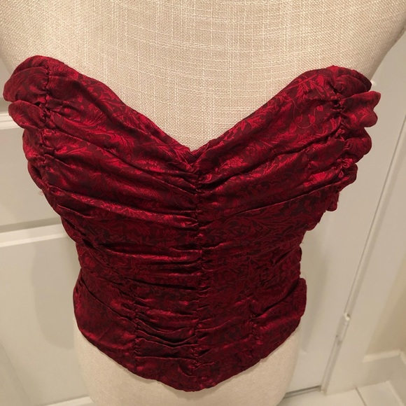Jeune Europe Red Vintage Corset - Picture 3 of 15